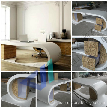 Modern Design Office Desk, Commercial CEO Office Table